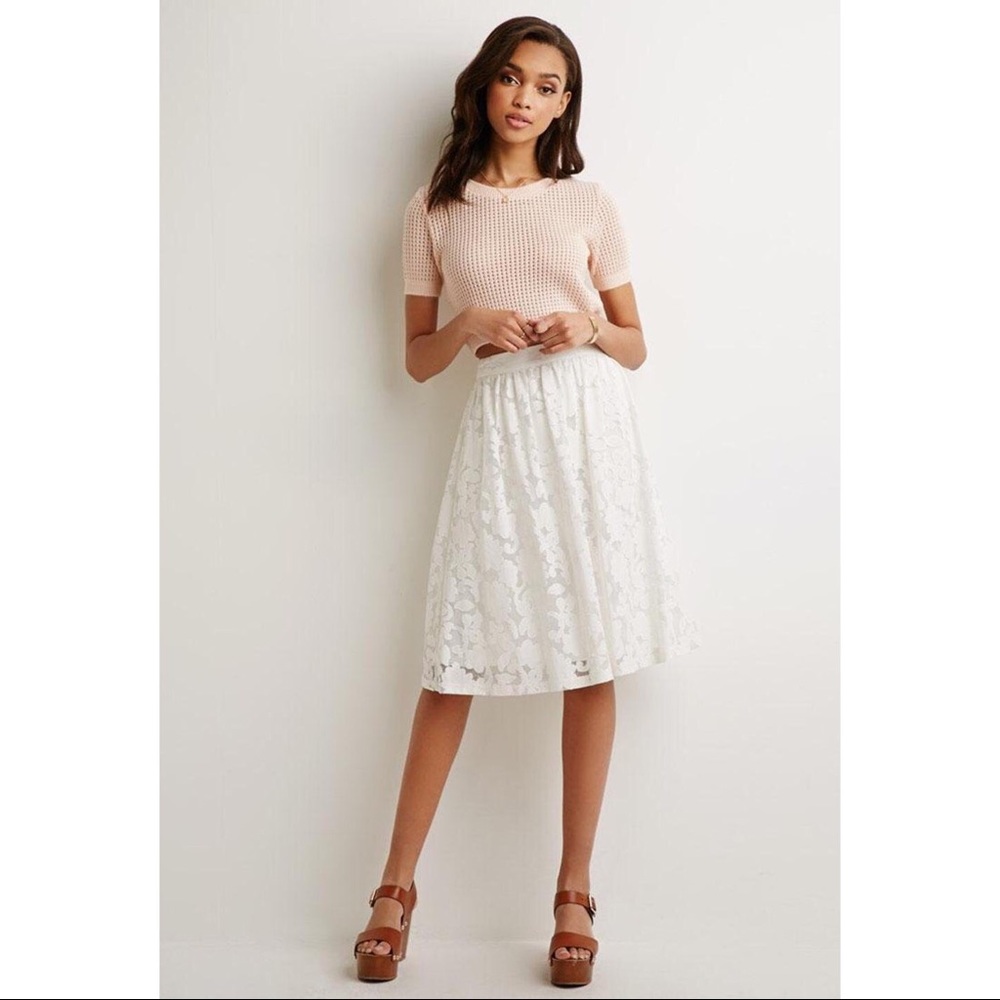 FOREVER21 Lace Skirt